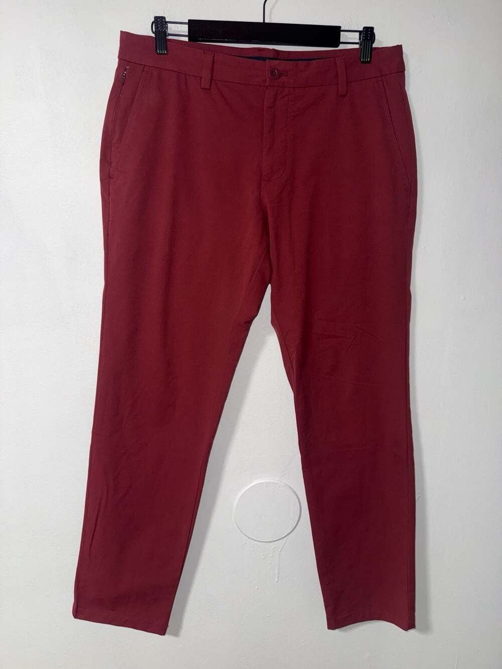 Vineyard Vines On-The-Go Pant 33x30 Maroon Chinos